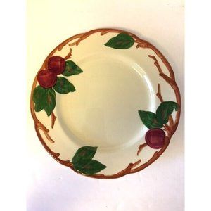 Franciscan Apple Salad/Luncheon Plate 1960s TV USA Backstamp 9.5"